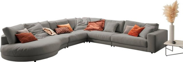 3C Candy Ecksofa Enisa II, incl. 3 Flatterkissen, wahlweise mit Flecken-Schutz-Bezug Easy care