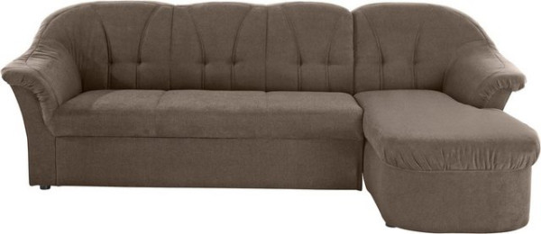 DOMO collection Ecksofa Pegnitz, wahlweise mit Bettfunktion