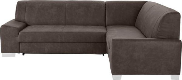 DOMO collection Ecksofa Anzio, Wahlweise mit Bettfunktion und Federkern