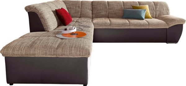 DOMO collection Ecksofa Splash, wahlweise mit Bettfunktion