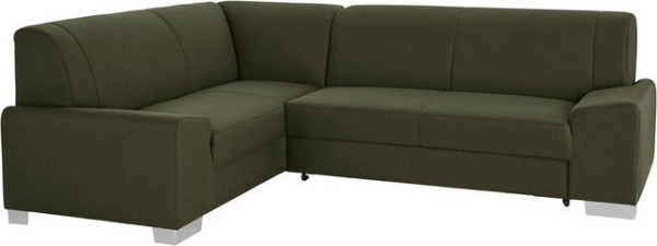 DOMO collection Ecksofa Anzio, Wahlweise mit Bettfunktion und Federkern