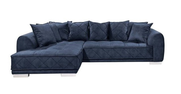 ED EXCITING DESIGN Ecksofa, Sentina Ecksofa 319 x 194 cm Ecksofa Couch Blau