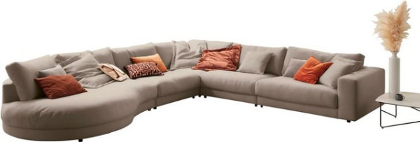 3C Candy Ecksofa Enisa II, incl. 3 Flatterkissen, wahlweise mit Flecken-Schutz-Bezug Easy care