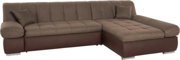 DOMO collection Ecksofa Mona, wahlweise mit Bettfunktion