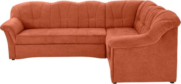 DOMO collection Ecksofa Papenburg B/T/H: 242/190/84 cm, wahlweise mit Bettfunktion, Langer Schenkel