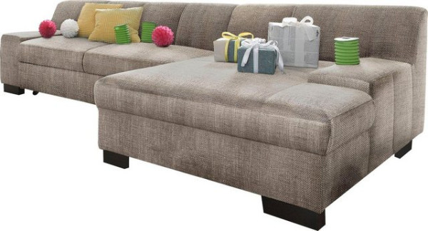 DOMO collection Ecksofa Norma Top, wahlweise mit Bettfunktion