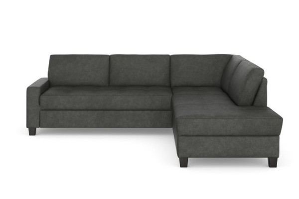 DOMO collection Ecksofa Florentina, wahlweise mit Bettfunktion, mit Kontrastnaht