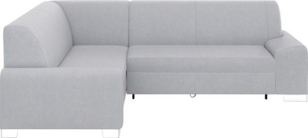 DOMO collection Ecksofa Anzio, Wahlweise mit Bettfunktion und Federkern