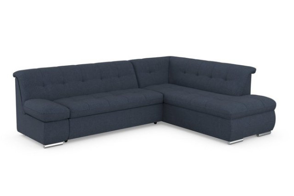 DOMO collection Ecksofa Mona, wahlweise mit Bett- und Armlehnfunktion