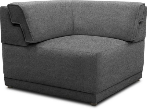 DOMO collection Sofa-Eckelement 800007, Rückenkissen aufstellbar, unendlich erweiterbar