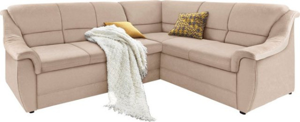 DOMO collection Ecksofa Lale, mit langem Schenkel, wahlweise mit Bettfunktion