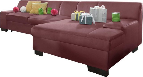 DOMO collection Ecksofa Norma, wahlweise mit Bettfunktion