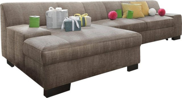 DOMO collection Ecksofa Norma Top, wahlweise mit Bettfunktion