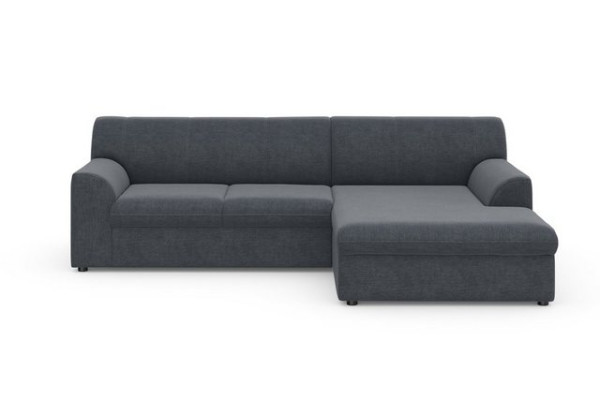 DOMO collection Ecksofa Topper, mit Recamiere, wahlweise mit Schlaffunktion