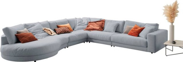 3C Candy Ecksofa Enisa II, incl. 3 Flatterkissen, wahlweise mit Flecken-Schutz-Bezug Easy care