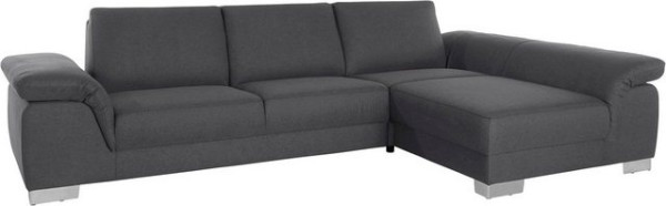 DOMO collection Ecksofa Caleri, wahlweise mit Armlehnfunktion