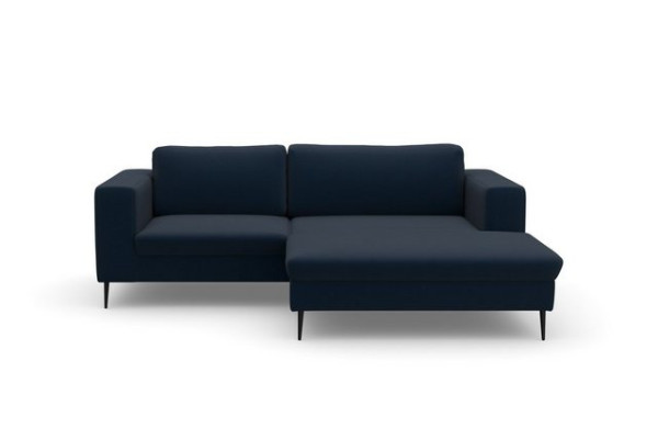 DOMO collection Ecksofa Modica, moderne Optik mit großzügiger Recamière, auch in Cord