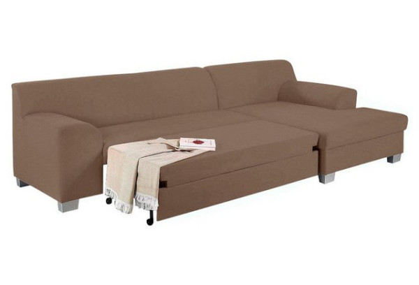 DOMO collection Ecksofa Amando, wahlweise mit Bettfunktion