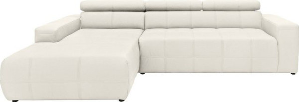 DOMO collection Ecksofa Brandon große Ausführung B/T/H: 289/177/80 cm