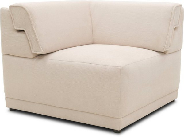 DOMO collection Sofa-Eckelement 800007, Rückenkissen aufstellbar, unendlich erweiterbar