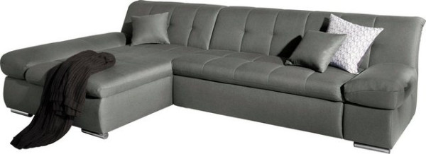 DOMO collection Ecksofa Mona, wahlweise mit Bettfunktion