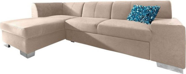 DOMO collection Ecksofa Star, wahlweise mit Bettfunktion