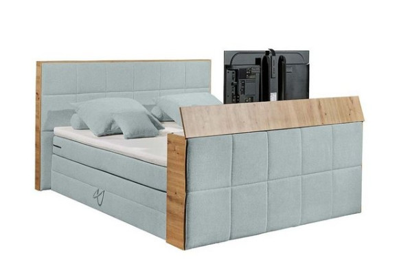 ED EXCITING DESIGN Boxspringliege (180 x 200 cm, Novara)