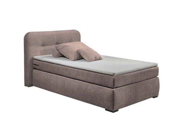 ED EXCITING DESIGN Boxspringliege (120 x 200 cm, La Palma), Beige