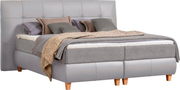 ADA trendline Boxspringbett Luella, ADA trendline Boxspringbett, inkl. Matratze und Viscoschaum-Topp