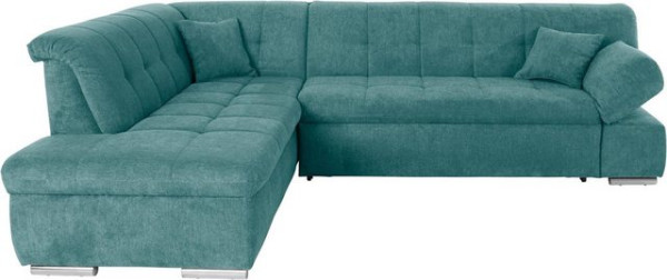 DOMO collection Ecksofa Mona, wahlweise mit Bett- und Armlehnfunktion