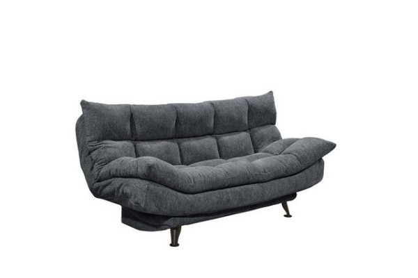 ED EXCITING DESIGN Schlafsofa, Manila Schlafsofa Schlafcouch Polstergarnitur 216x146 cm Anthrazit