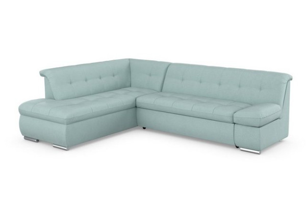 DOMO collection Ecksofa Mona, wahlweise mit Bett- und Armlehnfunktion