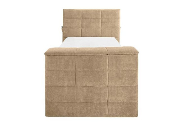 ED EXCITING DESIGN Boxspringliege (Denver), Beige