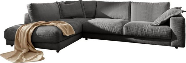 3C Candy Ecksofa Enisa XXL B/T/H: 325/224/85 cm, Kuschelig, gemütlich, in 5 Farben, Bezug in Cord, m