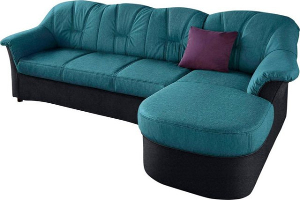 DOMO collection Ecksofa Flores Schlafsofa, B/T/H: 233/142/86 cm