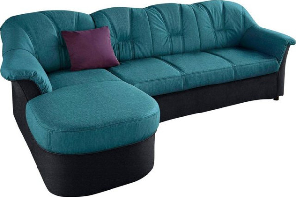 DOMO collection Ecksofa Flores Schlafsofa, B/T/H: 233/142/86 cm