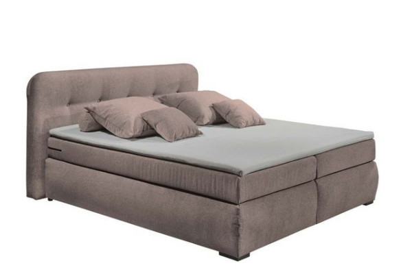 ED EXCITING DESIGN Boxspringliege (180 x 200 cm, La Palma), Beige