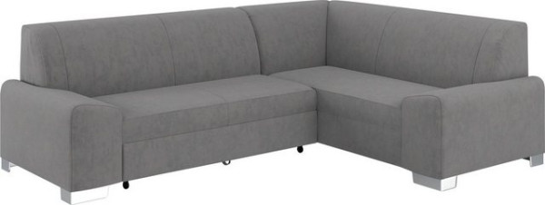 DOMO collection Ecksofa Anzio, Wahlweise mit Bettfunktion und Federkern