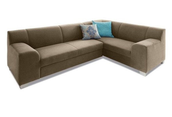 DOMO collection Ecksofa Amando, wahlweise mit Bettfunktion