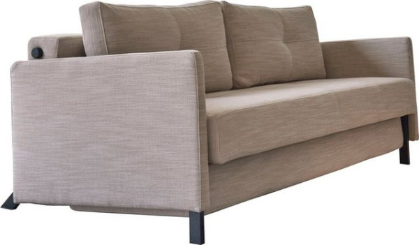 INNOVATION LIVING ™ Schlafsofa Cubed, Klappsofa mit gepolsterten Armlehnen