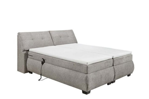 ED EXCITING DESIGN Boxspringliege (180 x 200 cm, Cincinnati), Braun