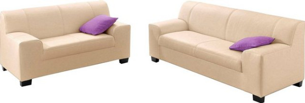 DOMO collection Polstergarnitur Amando, (Spar-Set), bestehend aus 2er- und 3er-Sofa