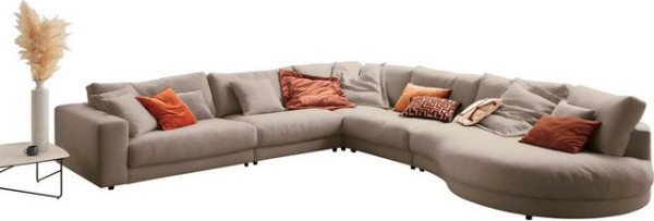 3C Candy Ecksofa Enisa II, incl. 3 Flatterkissen, wahlweise mit Flecken-Schutz-Bezug Easy care