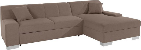 DOMO collection Ecksofa Bero, wahlweise mit Bettfunktion