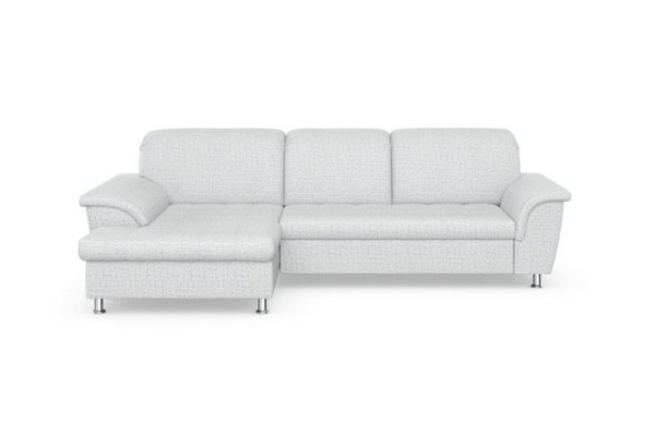 DOMO collection Ecksofa Franzi Steppung im Sitzbereich B7T/H: 278/162/80 cm, Schlafsofa, wahlweise m