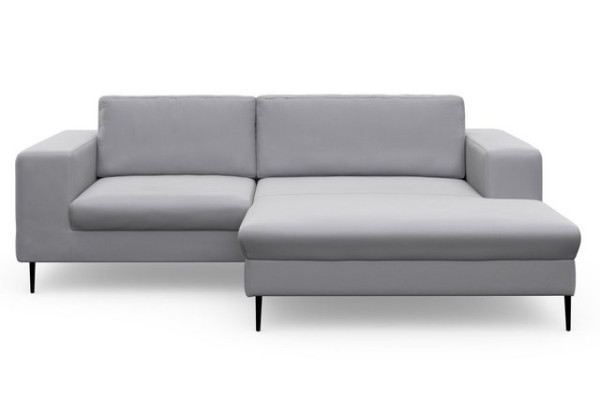 DOMO collection Ecksofa Modica, moderne Optik mit großzügiger Recamière, auch in Cord