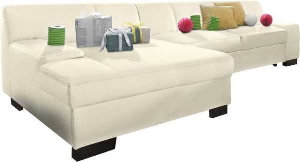 DOMO collection Ecksofa Norma Top, wahlweise mit Bettfunktion