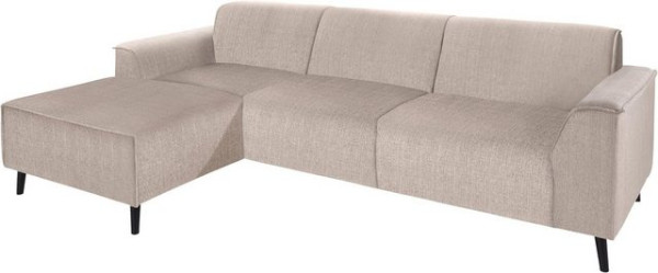 DOMO collection Ecksofa Amora, mit Recamiere, inklusive komfortablem Federkern