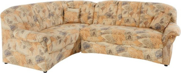 DOMO collection Ecksofa Bahia, wahlweise mit Bettfunktion