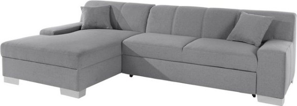 DOMO collection Ecksofa Bero, wahlweise mit Bettfunktion